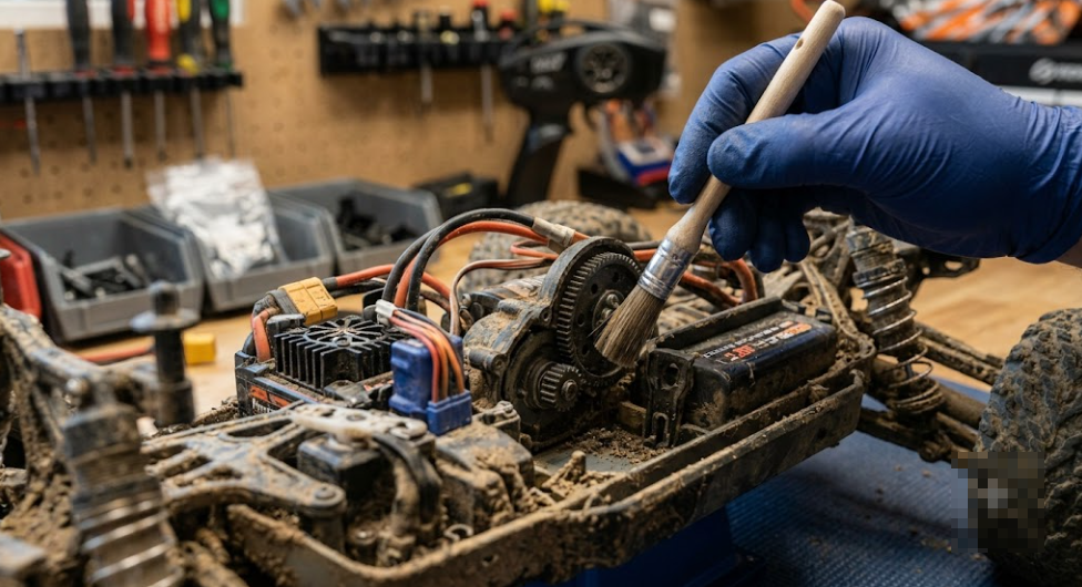 Cleaning the Chassis and Suspension