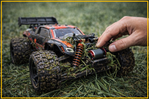 Running My RC Car in Grass for the First Time