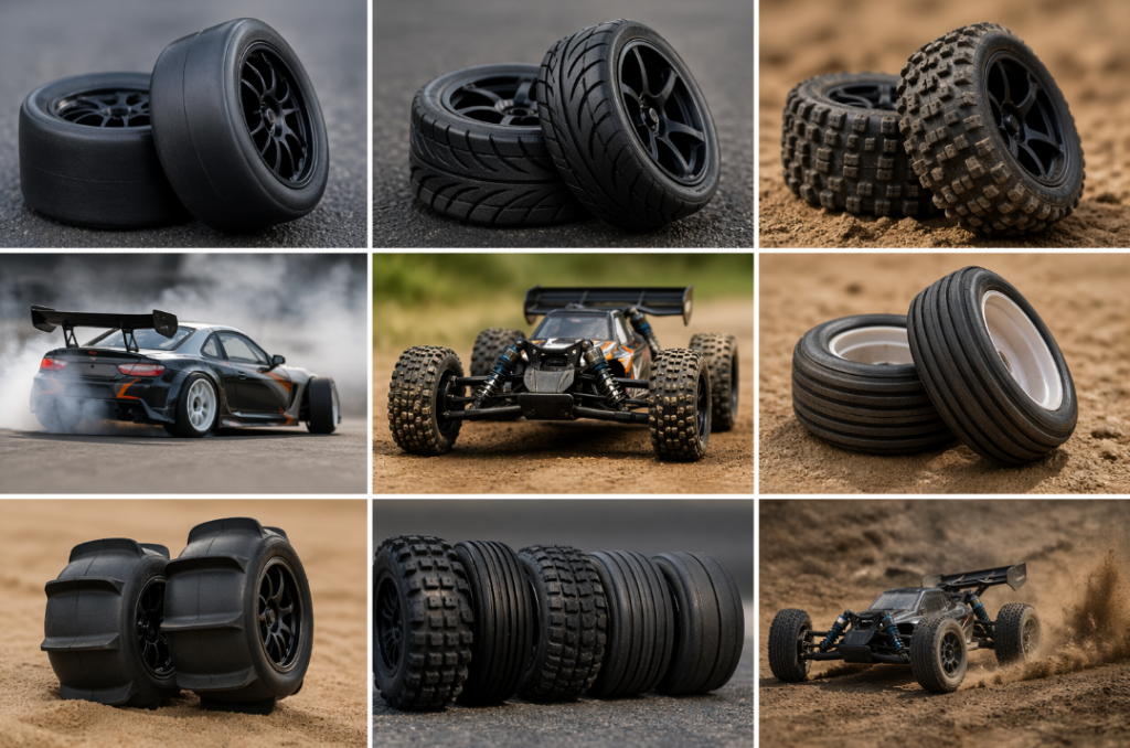 RC Car Tire Types