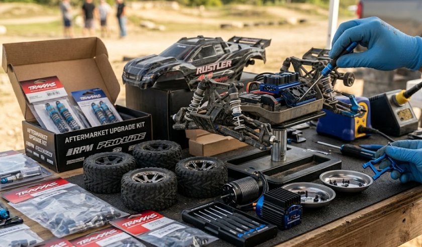 RC Cars Rustler 4X4 Review-A Great Platform for Upgrades