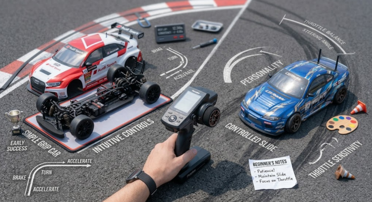 RC Drift vs Touring Car - Which One Is Easier for Beginners