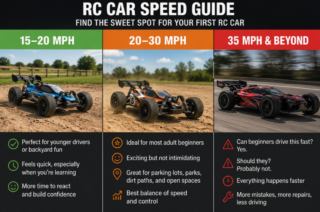 The Speed Sweet Spot for Most Beginners