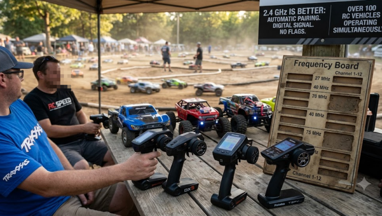 Understanding RC Frequencies-Why 2.4 GHz Is Better