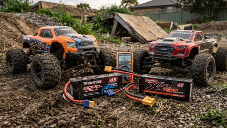 Arrma XRT vs Traxxas X-Maxx - Battery Life and Runtime