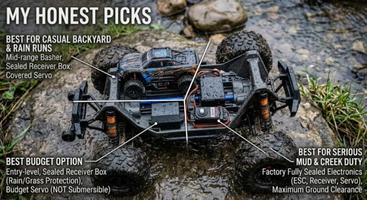 Best Waterproof RC Cars - My Honest Picks