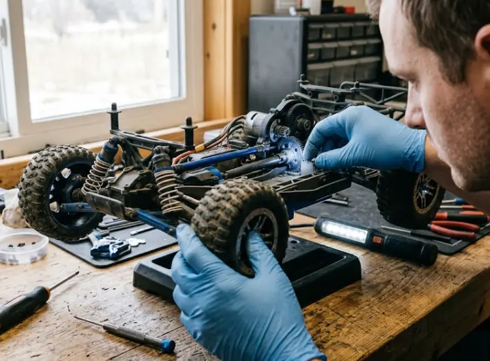 RC Car Gearbox Noise_Start With the Sound Itself