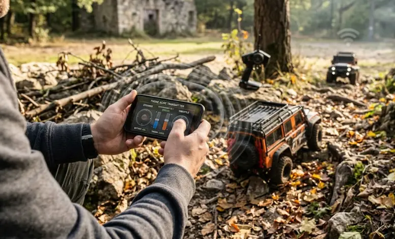 What happens when you actually use your phone to drive an RC car