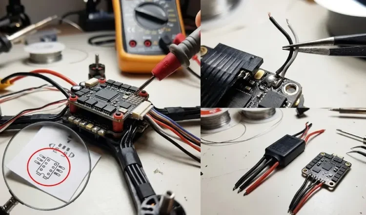 Drone Motors Beeping_ESC Protocol and Wiring