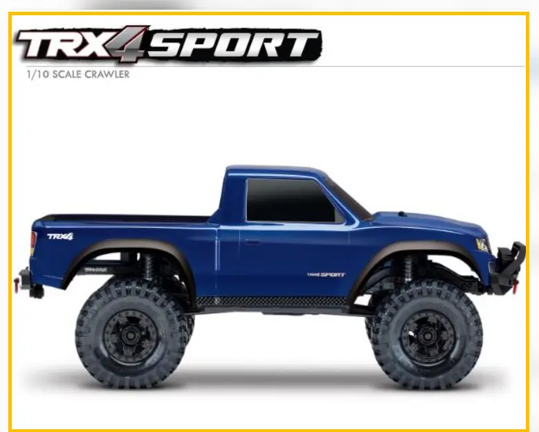 Side-by-side view of the TRX-4 Sport and Gen8 showing their body height and proportions