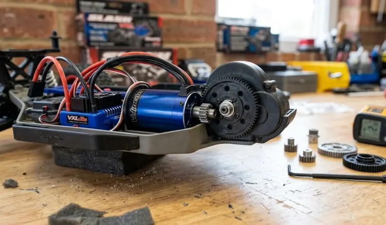 Traxxas RTR Speed Run-What the swap changes