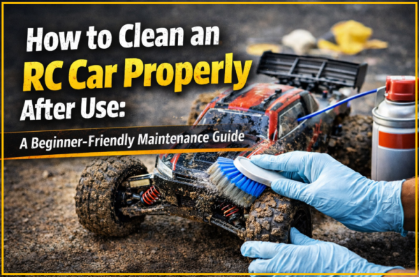 How to Clean an RC Car Properly