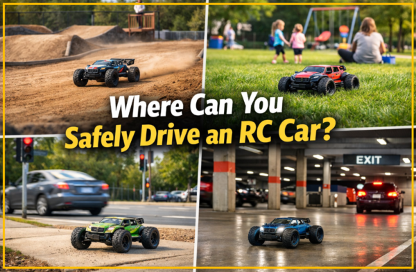 where can you safely drive an rc car
