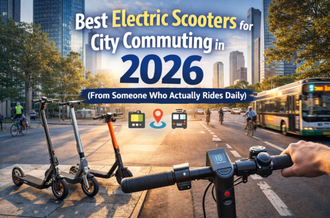 Best Electric Scooters for City Commuting in 2026