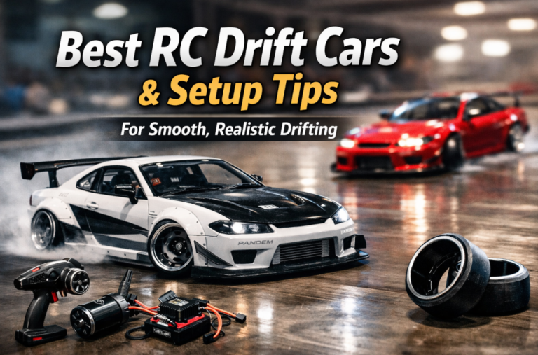 Best RC Drift Cars and Setup Tips for Smooth, Realistic Drifting