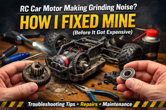RC Car Motor Making Grinding Noise