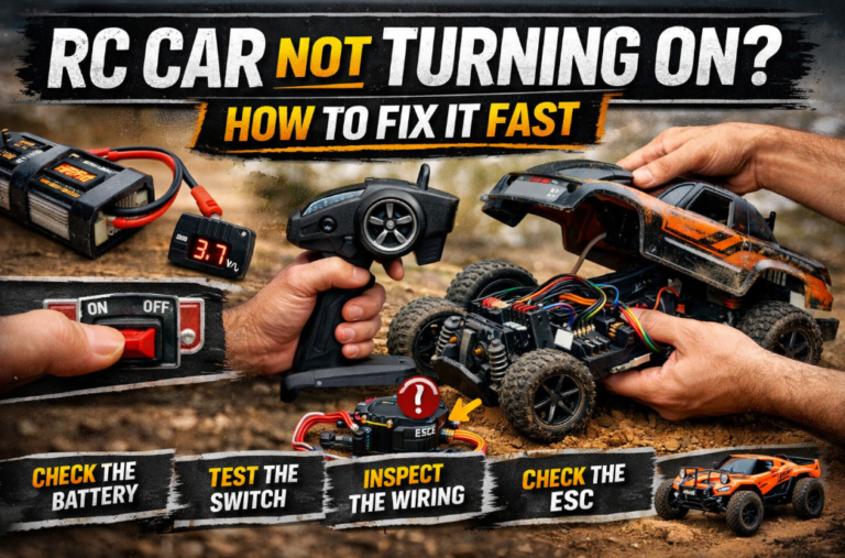 RC Car Not Turning On