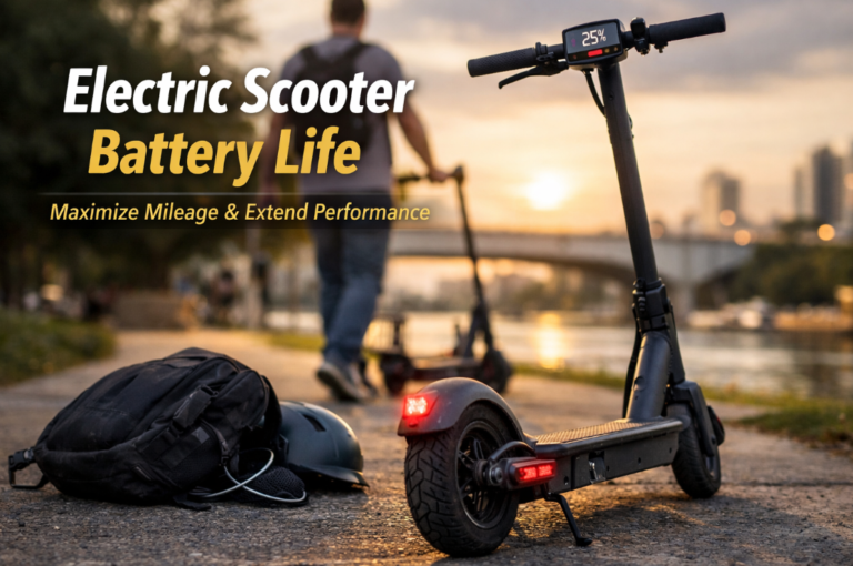 Electric Scooter Battery Life - How I Actually Increased My Mileage