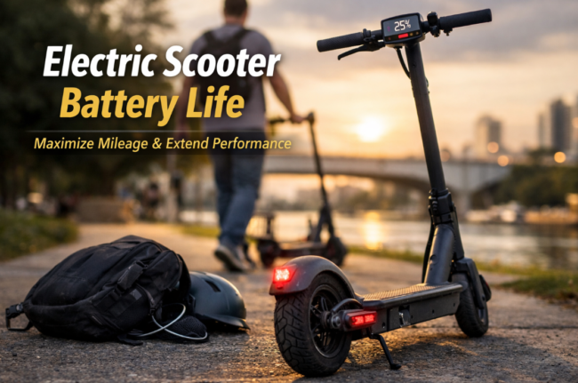 Electric Scooter Battery Life - How I Actually Increased My Mileage