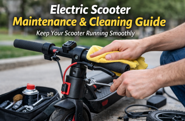 Electric Scooter Maintenance and Cleaning Guide