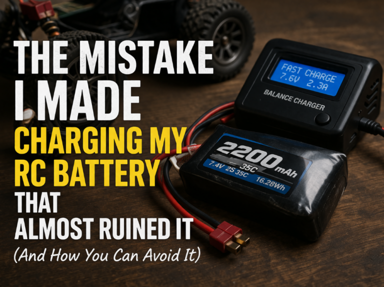 The RC Battery Mistake I Made That Almost Cost Me Everything