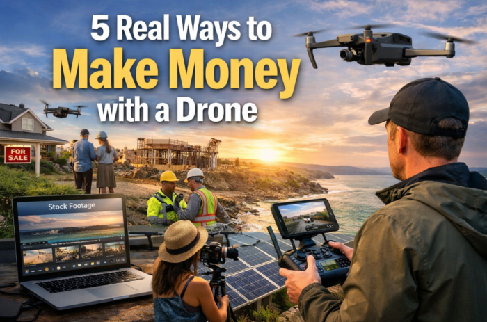 5 Real Ways I’ve Seen People Make Money with a Drone