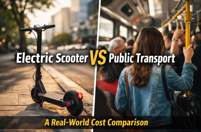 Electric Scooter vs Public Transport
