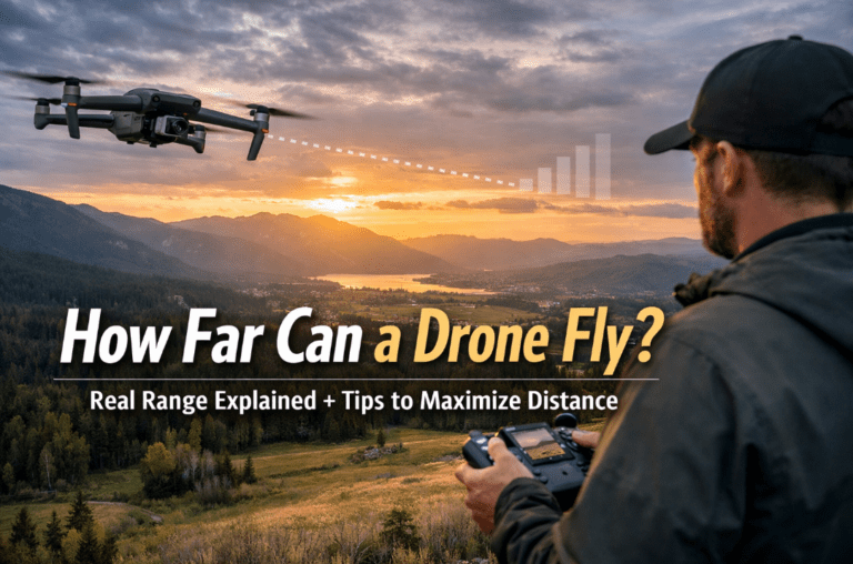 How Far Can a Drone Fly