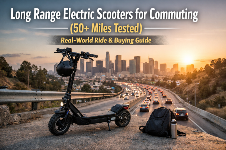 Long Range Electric Scooters for Commuting
