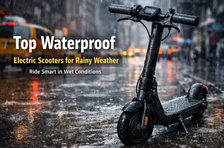 Top Waterproof Electric Scooters for Rainy Weather