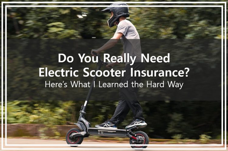 Do You Really Need Electric Scooter Insurance