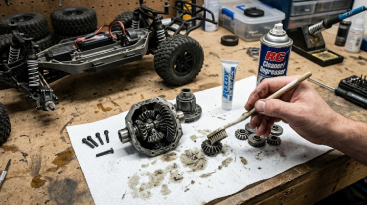 RC Car Differential Maintenance