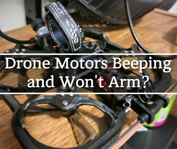 Drone Motors Beeping